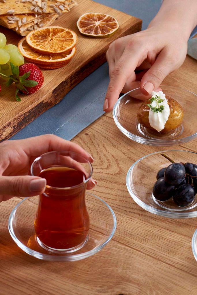Pasabahce 12er-Set 42021 Türkische Teegläser Teeglas Tee