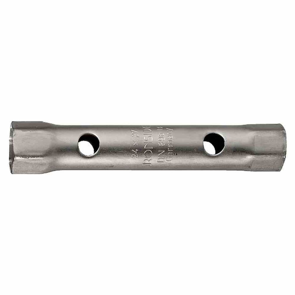 Ironside 117-204 Rohrsteckschlüssel 14x15 mm L140mm DIN 896B, silber