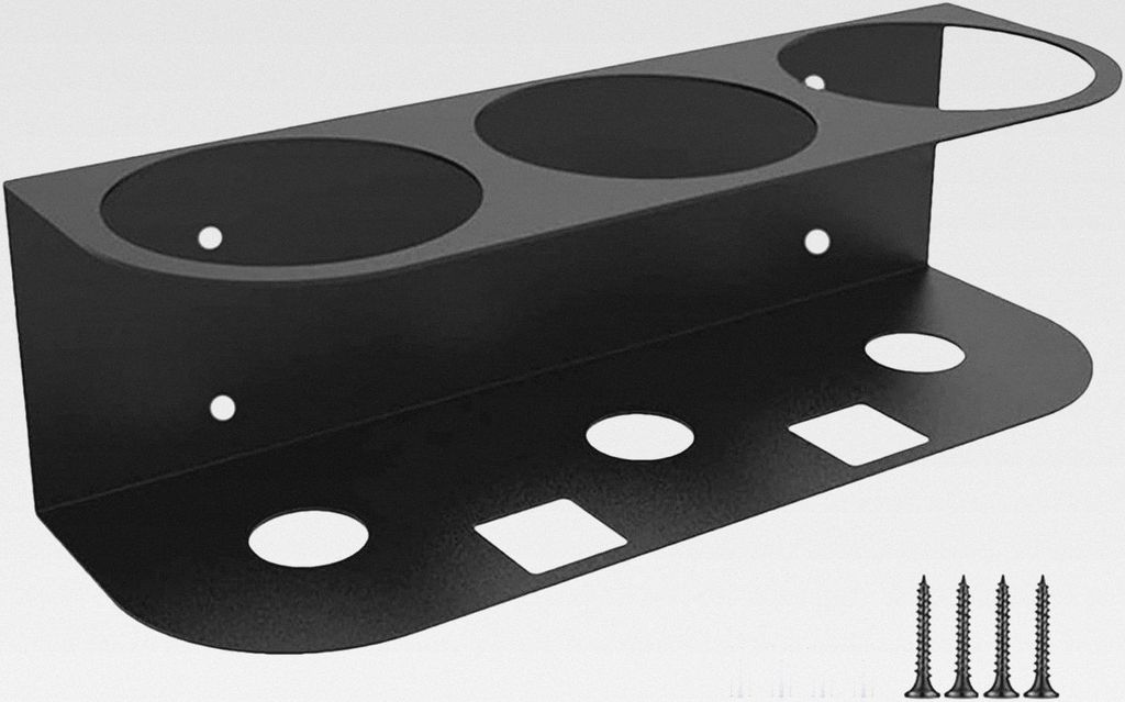 Aerosol-Dosenhalter, Halterung, Aufbewahrung, Organizer, Wandhalterung, Stahlhalter, Flaschenregal für Allzweck, Garage und Zuhause