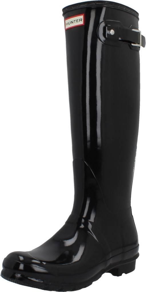 HUNTER ORIGINAL TALL GLOSS BLACK Schwarz