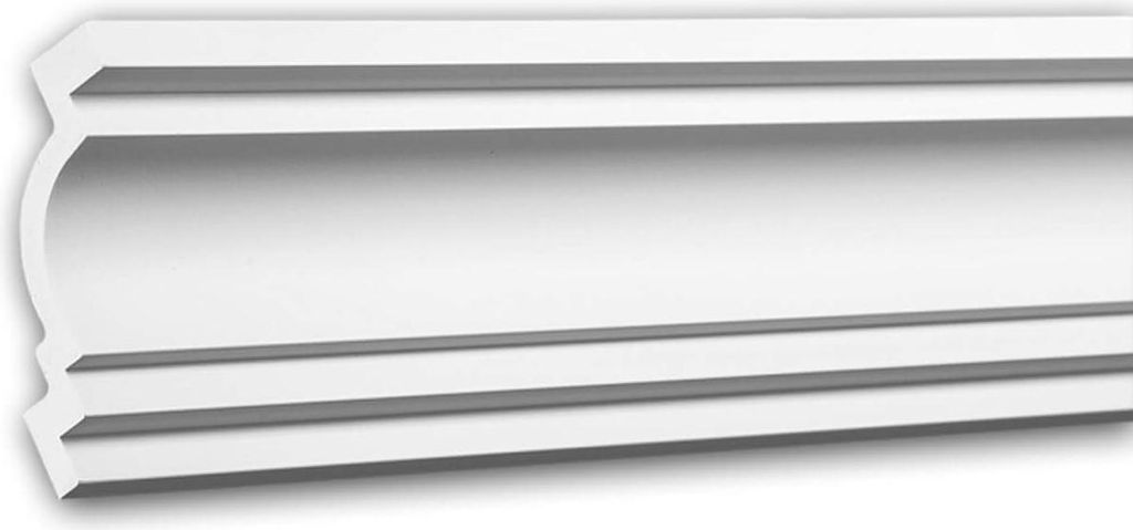 Profhome 150249 Eckleiste Deckenleiste Zierleiste Stuckleiste 2 m