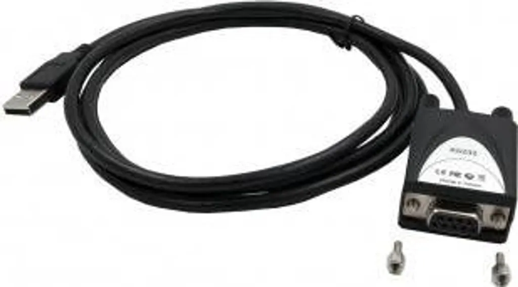 Câble convertisseur USB vers RS232 EXSYS EX-1311-2F DB9 Mâle de 1,8 m
