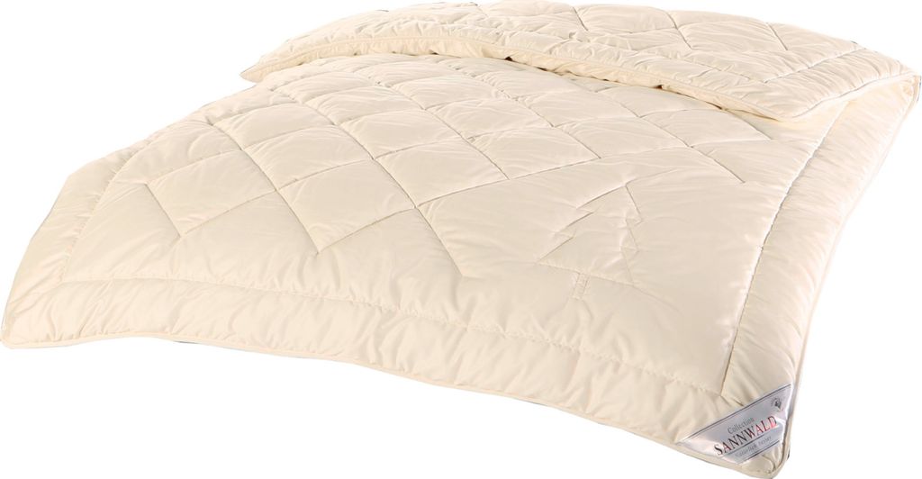 Sannwald Leicht-Steppbett Alpentraum, Größe 135x200 cm Sommerdecke