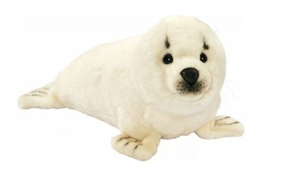 Hansa Toy 3900 Robbe Baby 44 cm Kuscheltier Stofftier Plüschtier