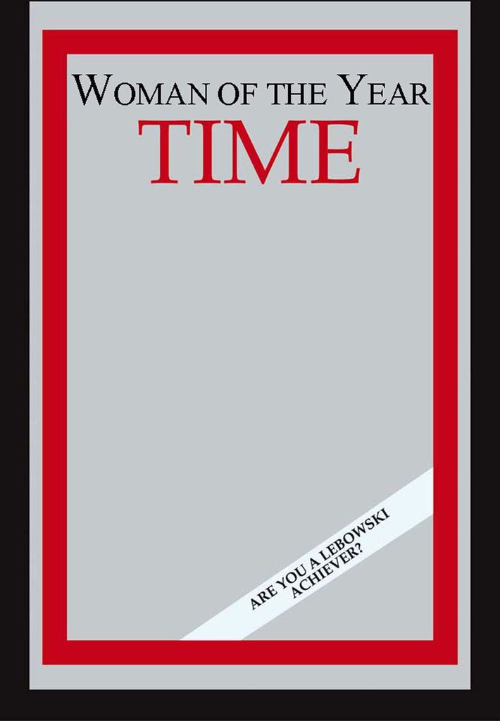 Fun Woman of the Year - 20x30 cm bedruckter Spiegel im Produktbild 