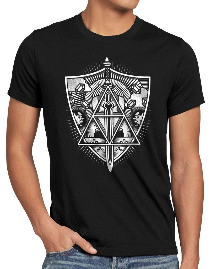 style3 The True Legendary Shield Herren T-Shirt