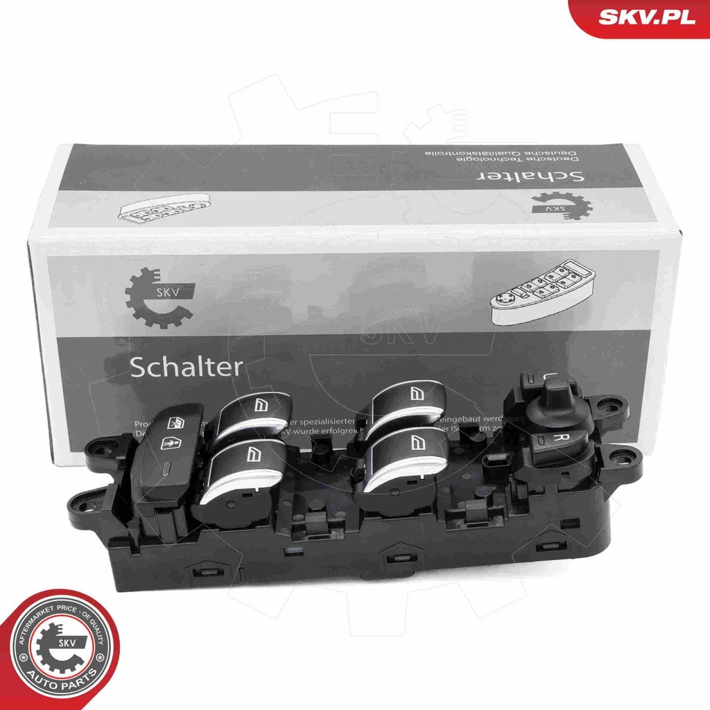ESEN SKV 37SKV214 Fensterheberschalter für VOLVO XC60 (156) Vorne Links Fensterheber Schalter