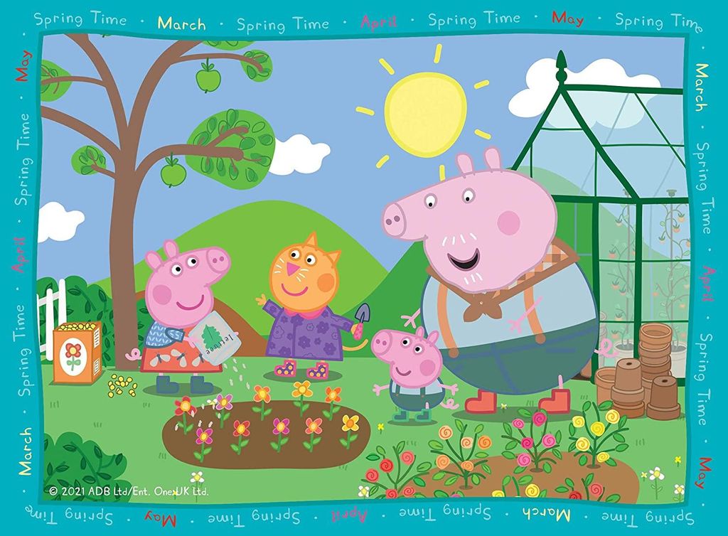 Ravensburger Peppa Pig, 12 Stück(e), Cartoons, 3 Jahr(e)