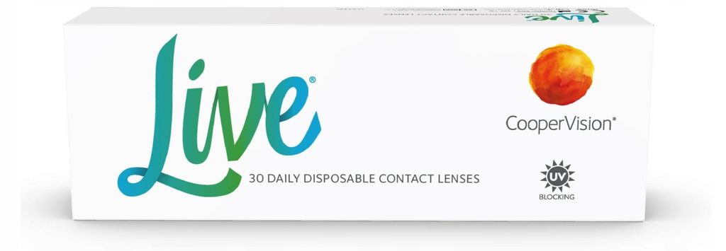 Live Daily Disposable (30 Linsen) Stärke: -0.75, BC: 8.60, DIA: 14.00