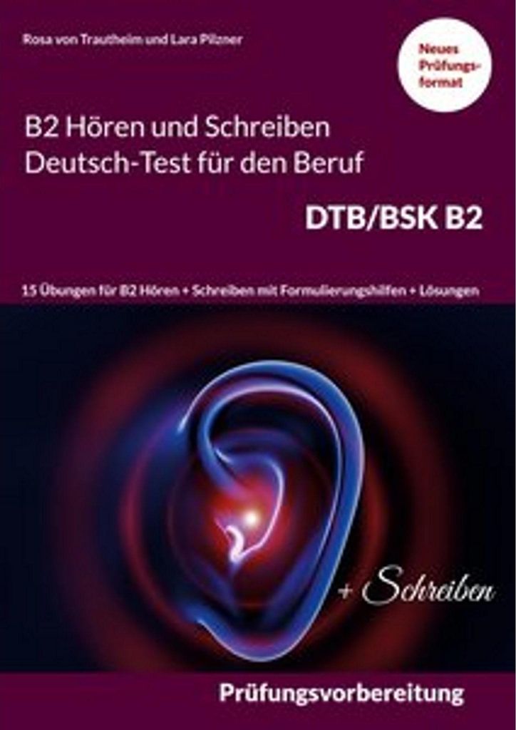 B2 Hören und Schreiben Deutsch-Test für den Beruf DTB/BSK Obrázek produktu 
