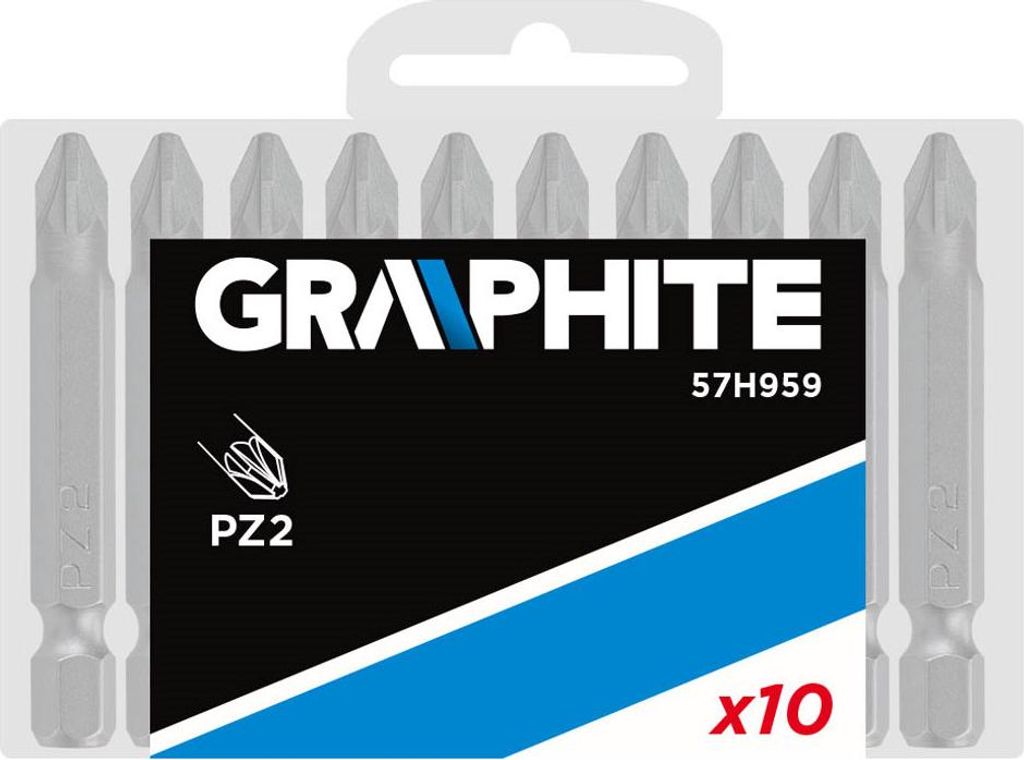 Schraubendreherbits PH2 x 50 mm, 10-tlg.