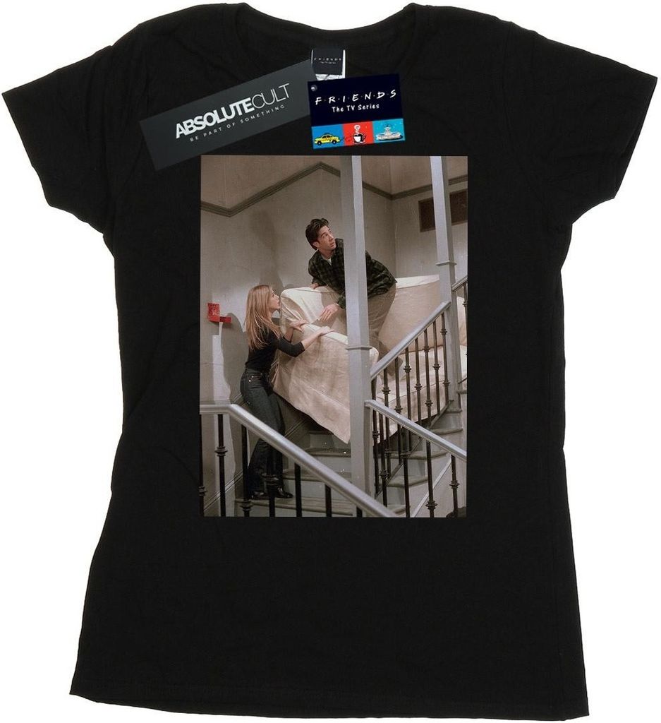 Friends - T-Shirt für Damen BI21138 (S) (Schwarz) Produktbild 