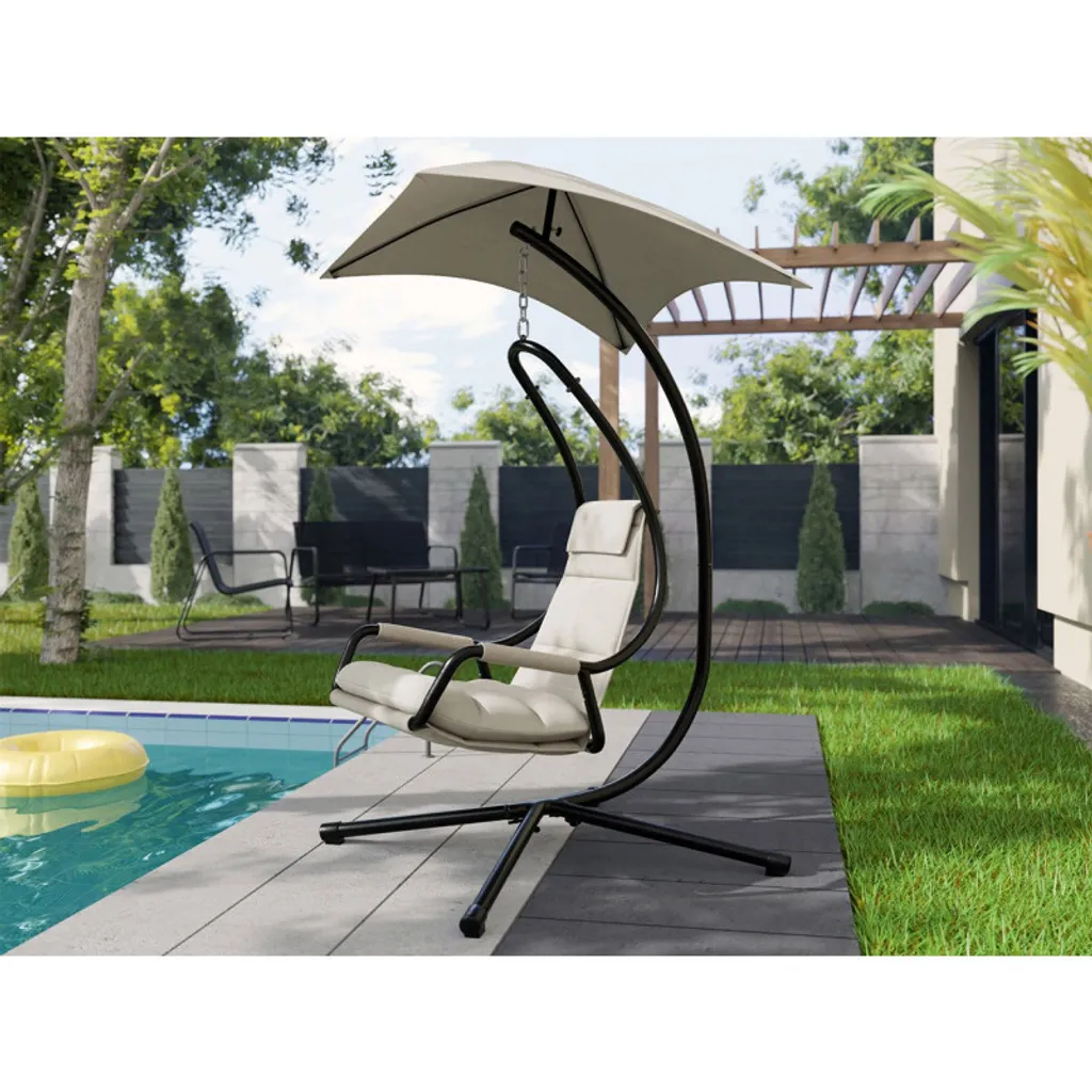 Fauteuil suspendu LIBLAR pour coin lecture intérieur ou terrasse zen