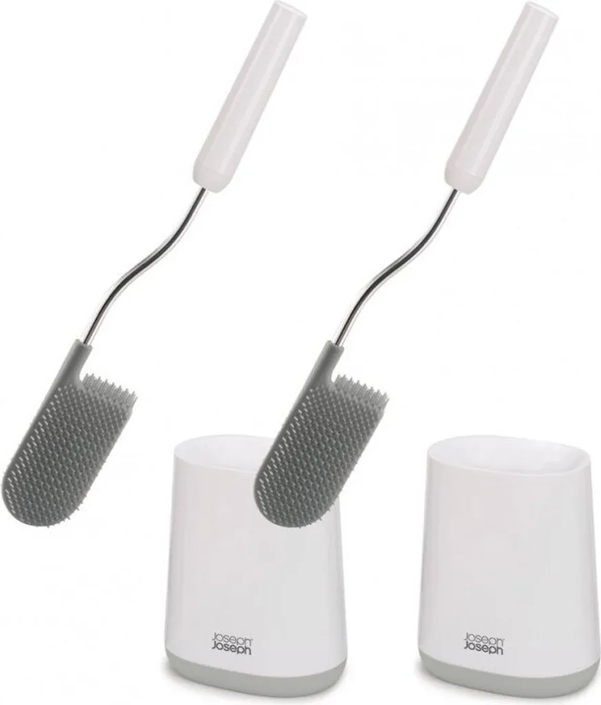 Nettoyage WC Facile sans Gouttes avec le Lot 2 Joseph Joseph Flex Lite