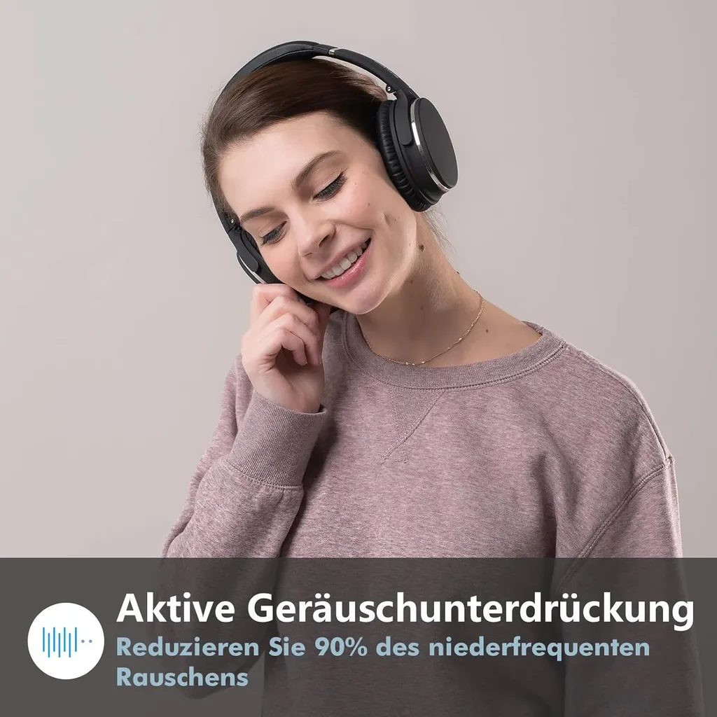 Cuffie Over-Ear ANC Next-Gen: Bluetooth 5.3 e Fast Charge 50H - 3