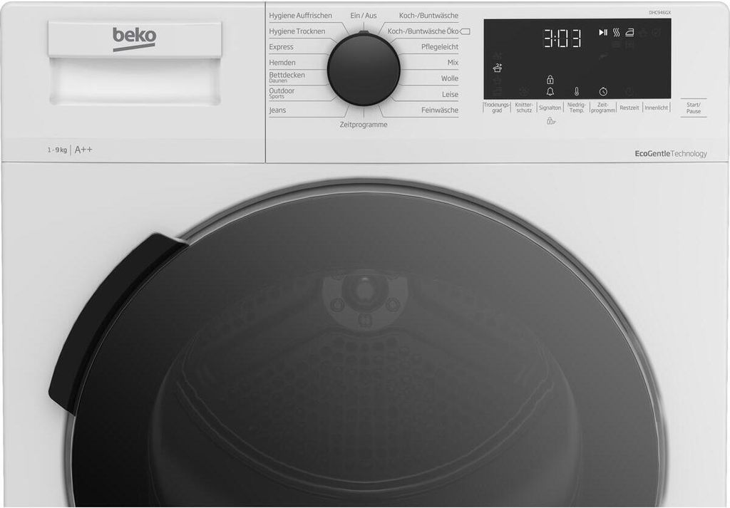 Beko DHC946GX Kondens-Wäschetrockner Produktbild 5