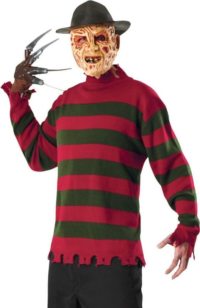 Freddy Krüger Pullover Halloween Kostüm Größe: XL