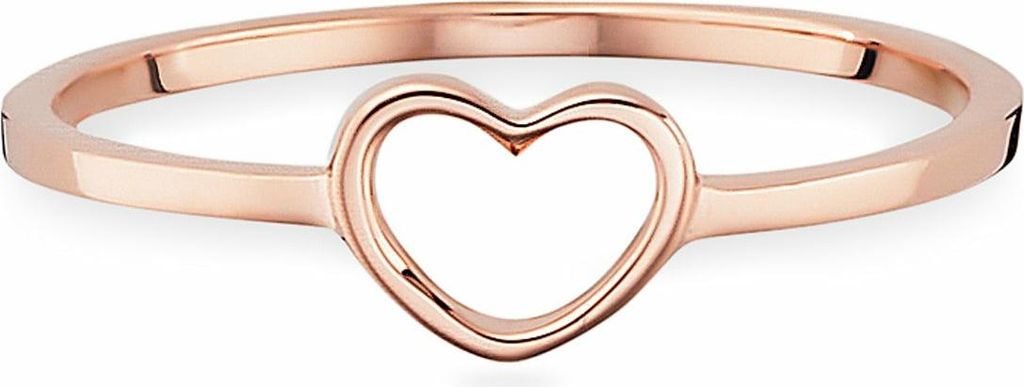 cai Ring 925/- Sterling Silber rot 050 (15,9) ohne Stein 135270136