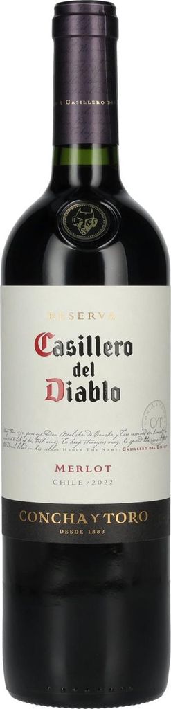 Concha y Toro Casillero del Diablo MERLOT Reserva 2022 Image du produit 