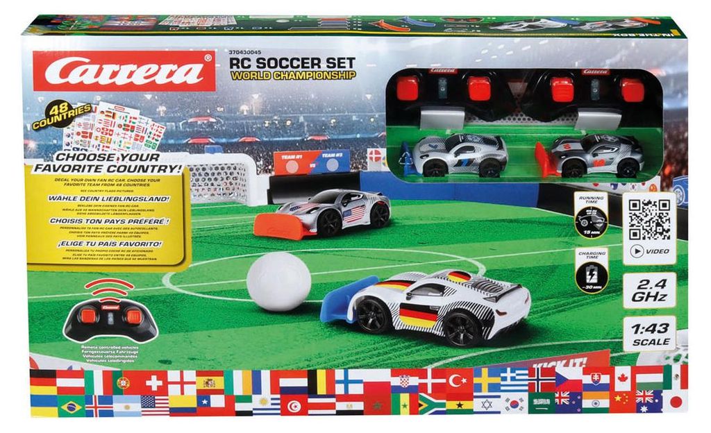 Revell 2,4GHZ CARRERA RC SOCCER SET - WORLD CHAMPIONSHIP Produktbild 