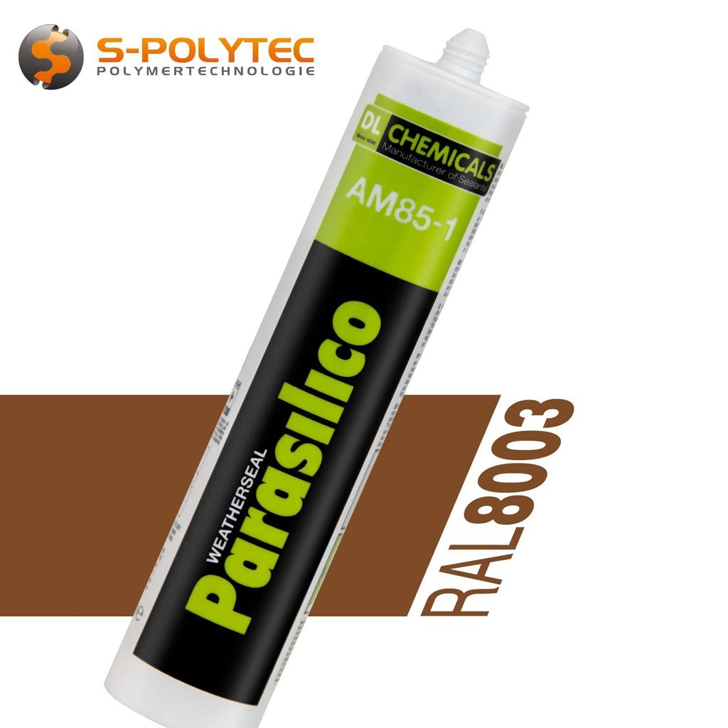 Profi Sanitär Silikon Parasilico 310ml Kartusche Silikon-Dichtstoff, Küchenbereich, Innen-und Außen Bausilikon, Große Farbauswahl (5x Kartusche...