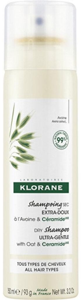 Klorane Shampoo secco extra delicato con latte d'avena 150 Immagine del prodotto 