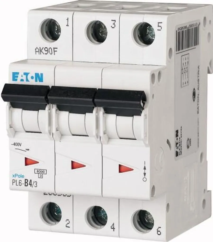 Stock Eaton 286585 3P B4A 6kA | Magnetotermico Alta Qualità