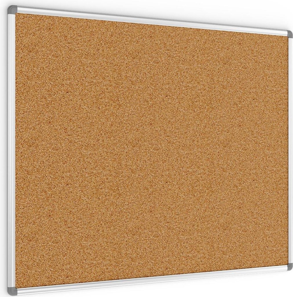 Bacheca in sughero (cornice in alluminio) 100x80 cm Immagine del prodotto 
