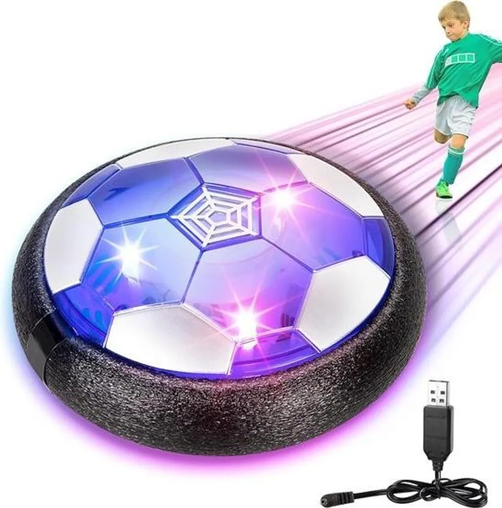 Ballon de foot flottant : jouez au foot sans casser vos meubles LED