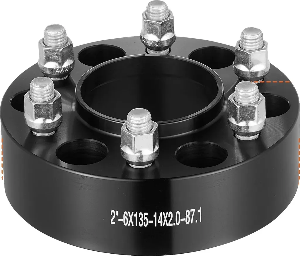 Adaptateur de roue VEVOR 2 pouces 8 trous 8x165.1 mm pour 4x4 robuste