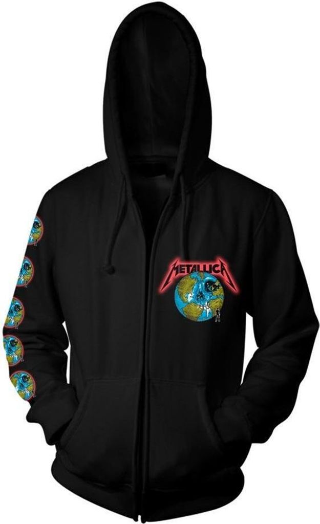 Metallica - "The Unforgiven Executioner" Hoodie mit durchgehendem Reißverschluss für Herren/Damen Uni PH2757 (M) (Schwarz)