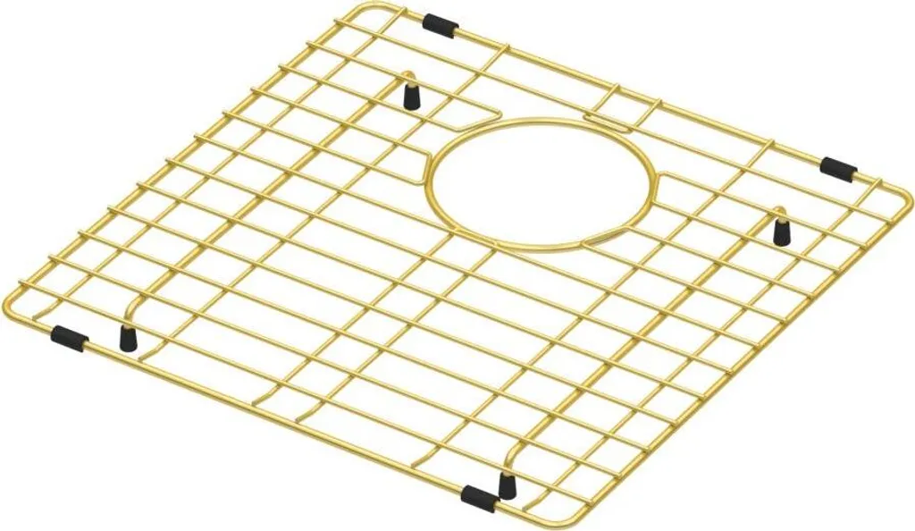 Pure.Sink Prestige PPGGD40-60 Griglia Fondo Lavello 40 Oro Acciaio 18/10