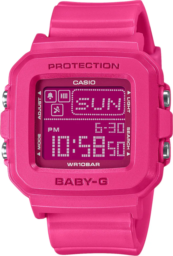 Casio Baby-G BGD-10K-4ER Montre Bracelet Quartz Rose pour Femmes