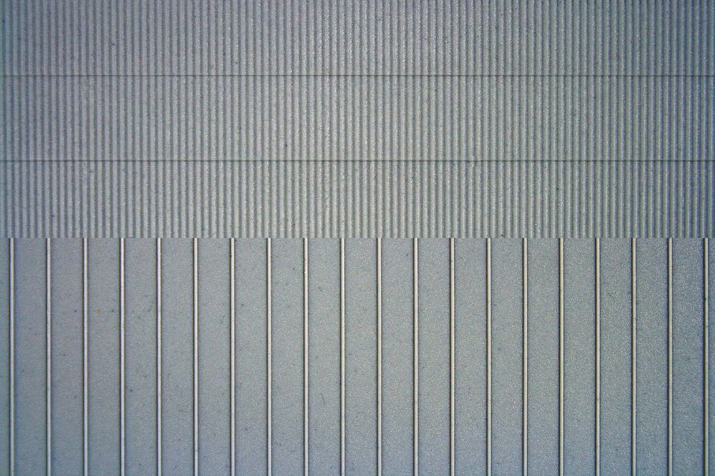Kibri 37972 - N Welleternit- und Blecheindeckung,ca. L 20 x B 12 cm - Neu