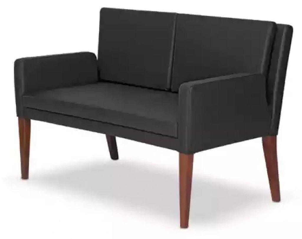 Sofa Zweisitzer Textilcouch Arbeitsplatz-Möbelsortiment Luxus Sitzmöbel