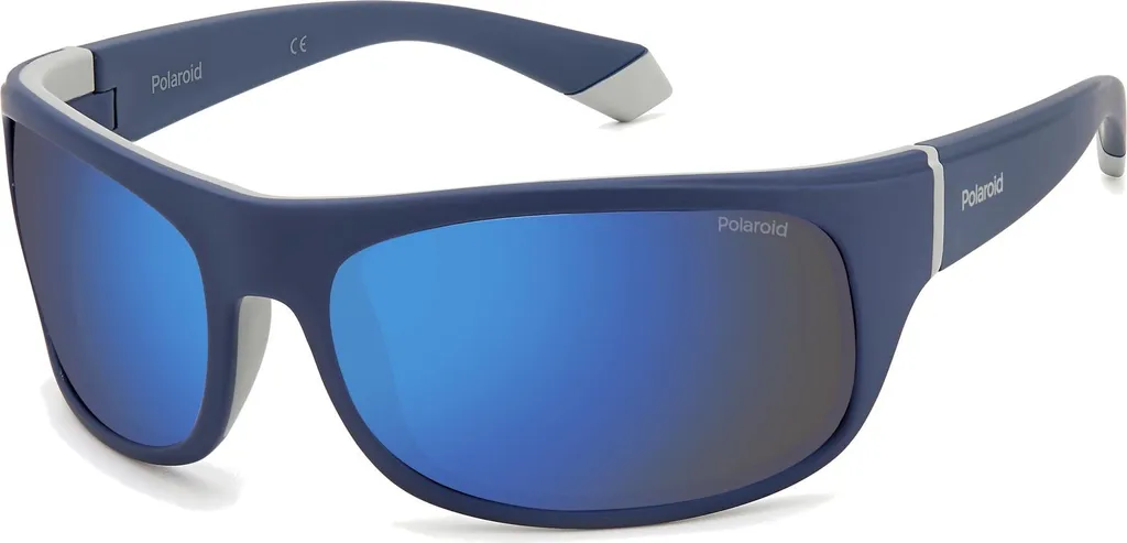 Lunettes Polaroid Pld 2125/S Bleu Gris avec Verres Polarisés de Qualité