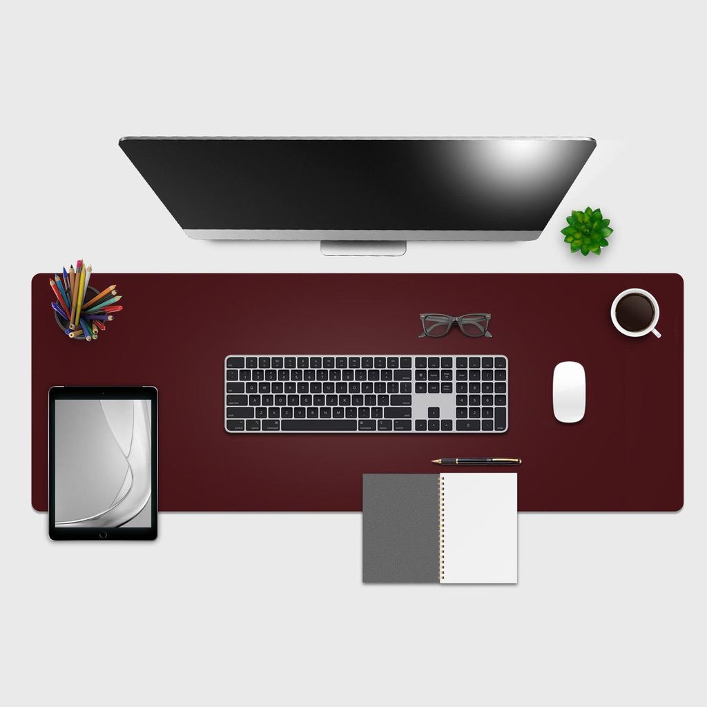 Giallobus - Einzefarbe - 120L x 40B cm - Vinile - 14 - Dark red