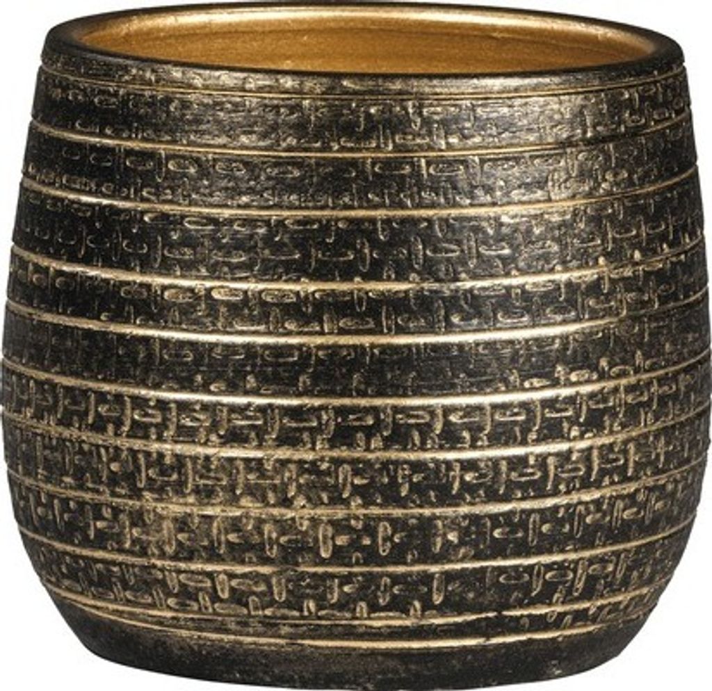 Übertopf innen Passion for Pottery Solano Ton Ø 20 cm H 18 Produktbild 