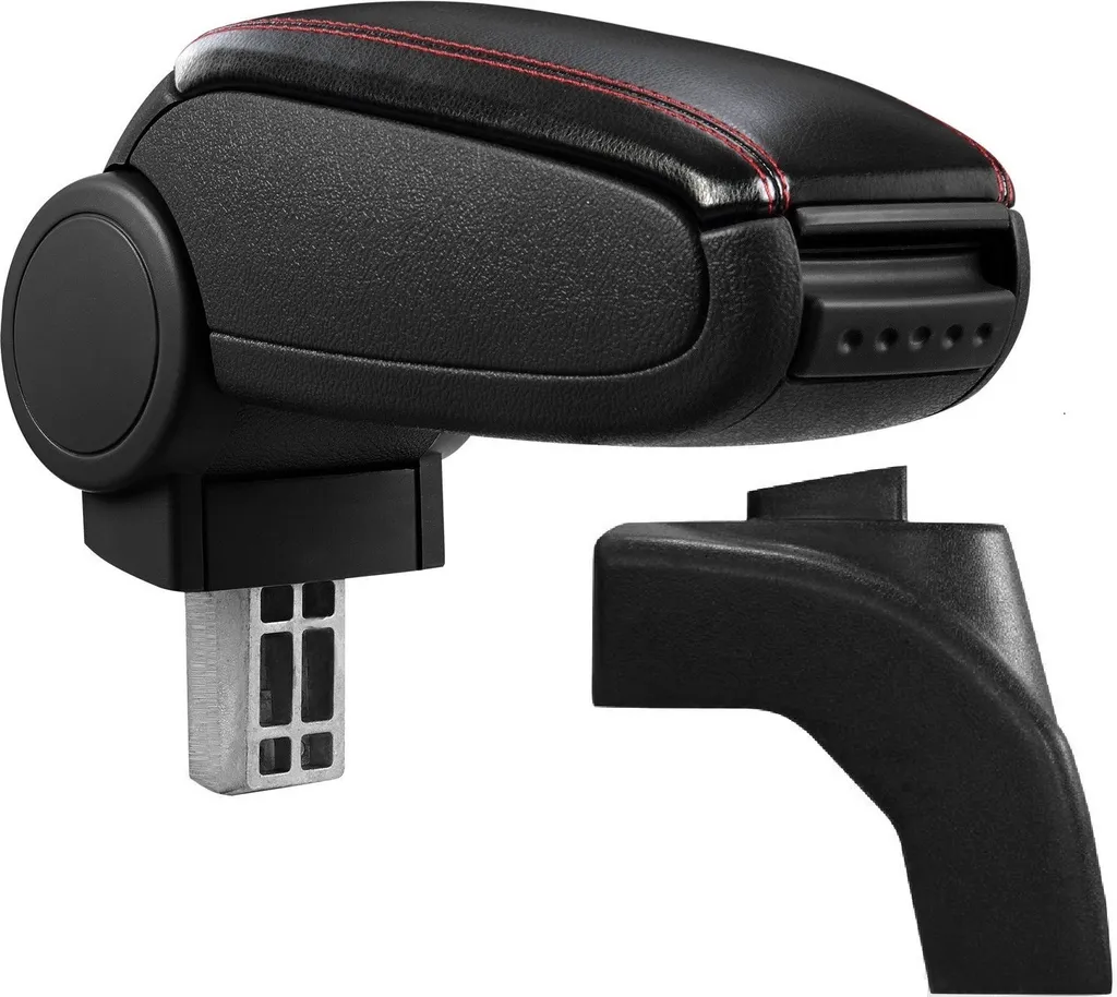Bracciolo Racing Golf 6 Pelle Nera Cuciture Rosse | Look GTI