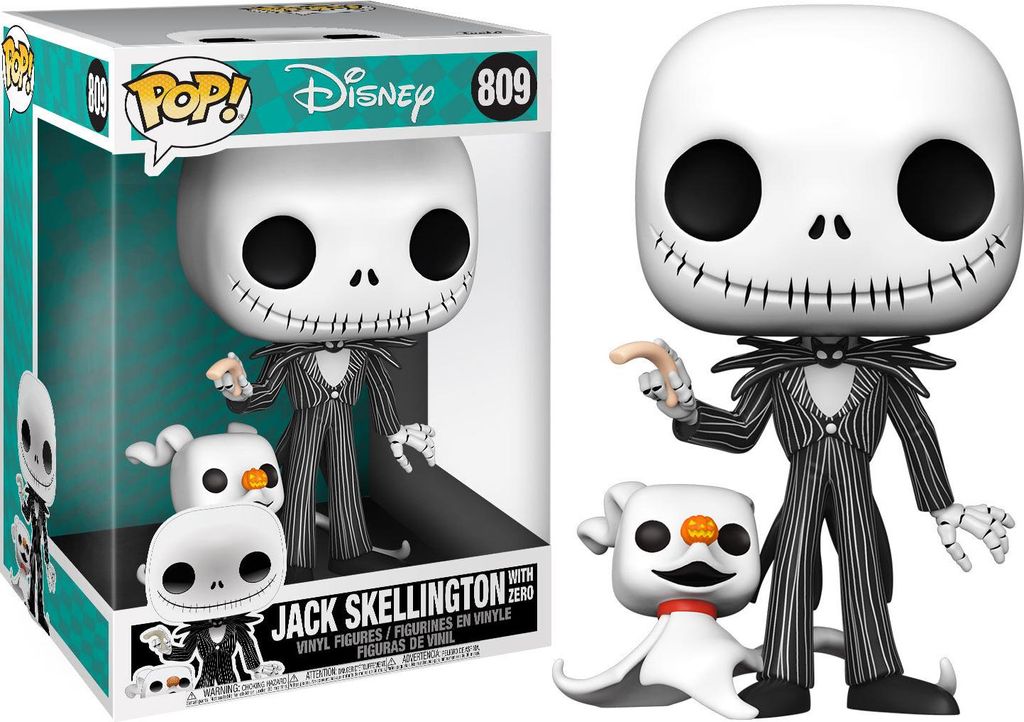Funko Pop! Figur Nightmare before Christmas Jack & Zero Immagine del prodotto 
