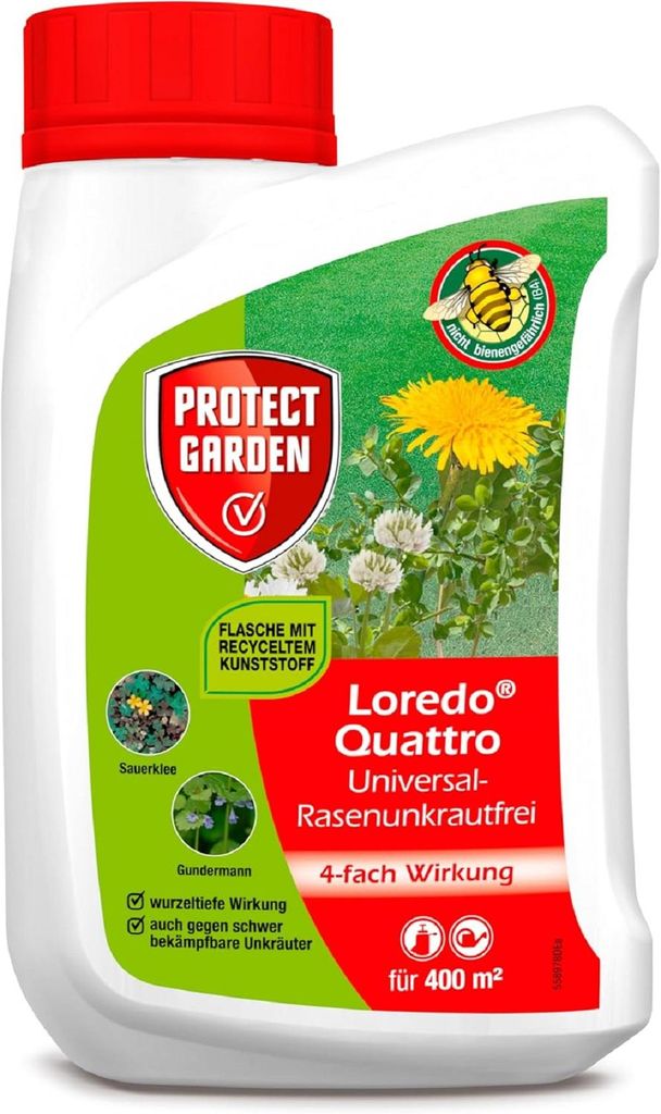 Universal-Rasen Unkrautfrei Loredo Quattro Protect Garden Produktbild 