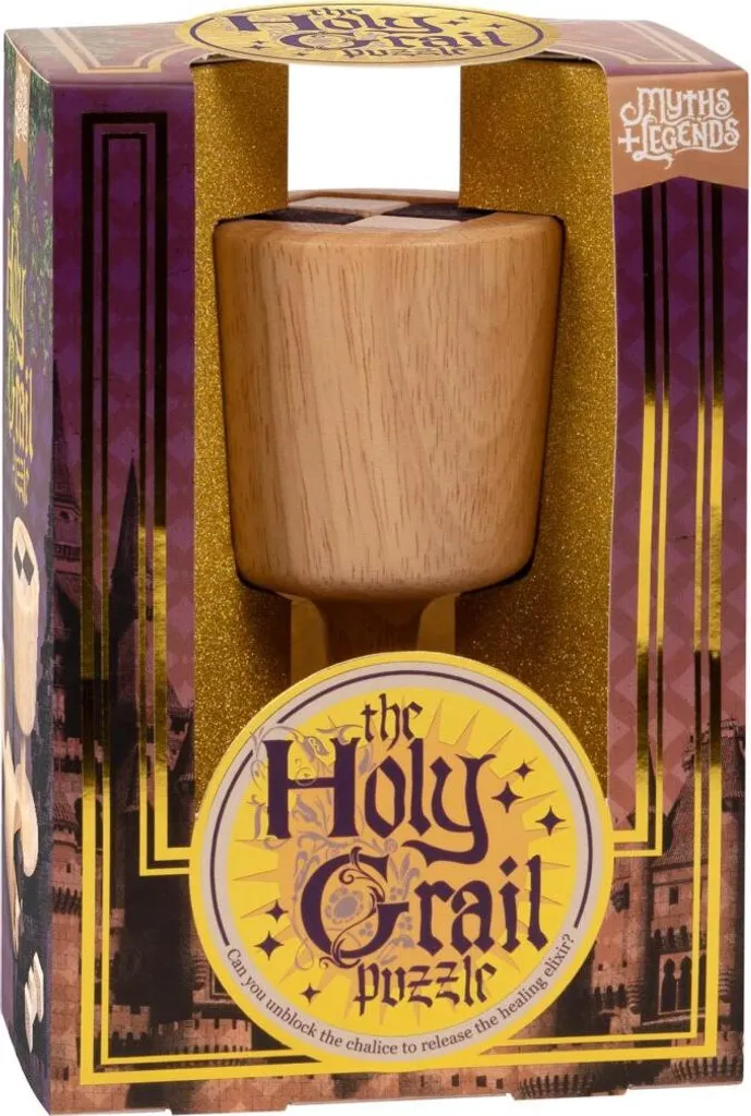 Casse-tête Saint Graal Professor Puzzle - Jeu de Logique Mythes en Métal
