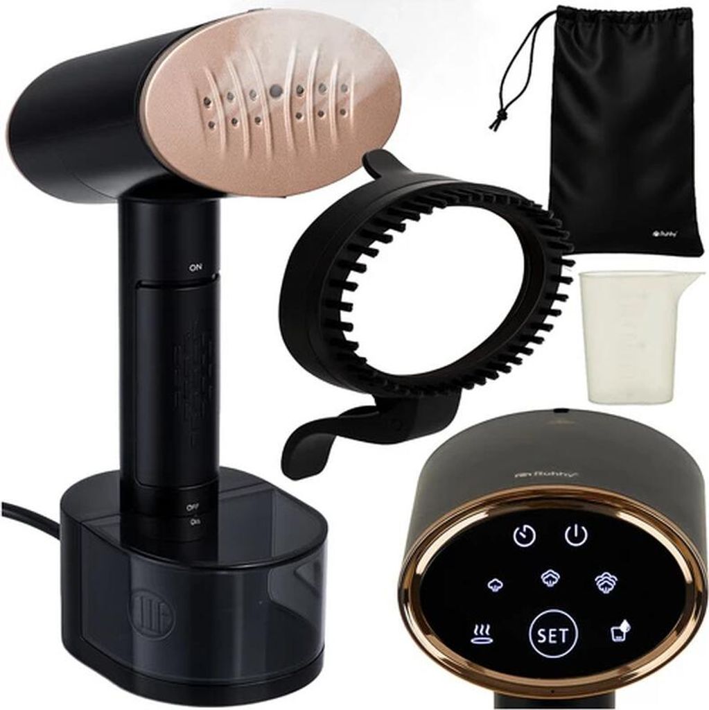 Ruhhy 26339 Handdampfglätter 2000 W, schwarz Produktbild 