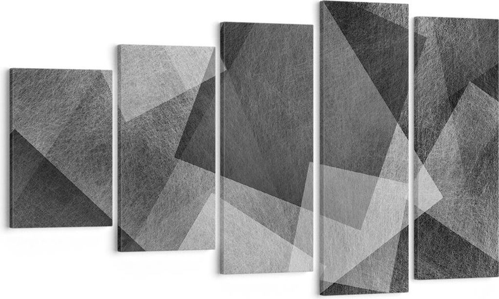 Bild auf Leinwand - Leinwandbild - Abstraktion modern - 100x60cm - Wand Bild - Wanddeko - Leinwanddruck - Bilder - Kunstdruck - Wanddekoration - Le...