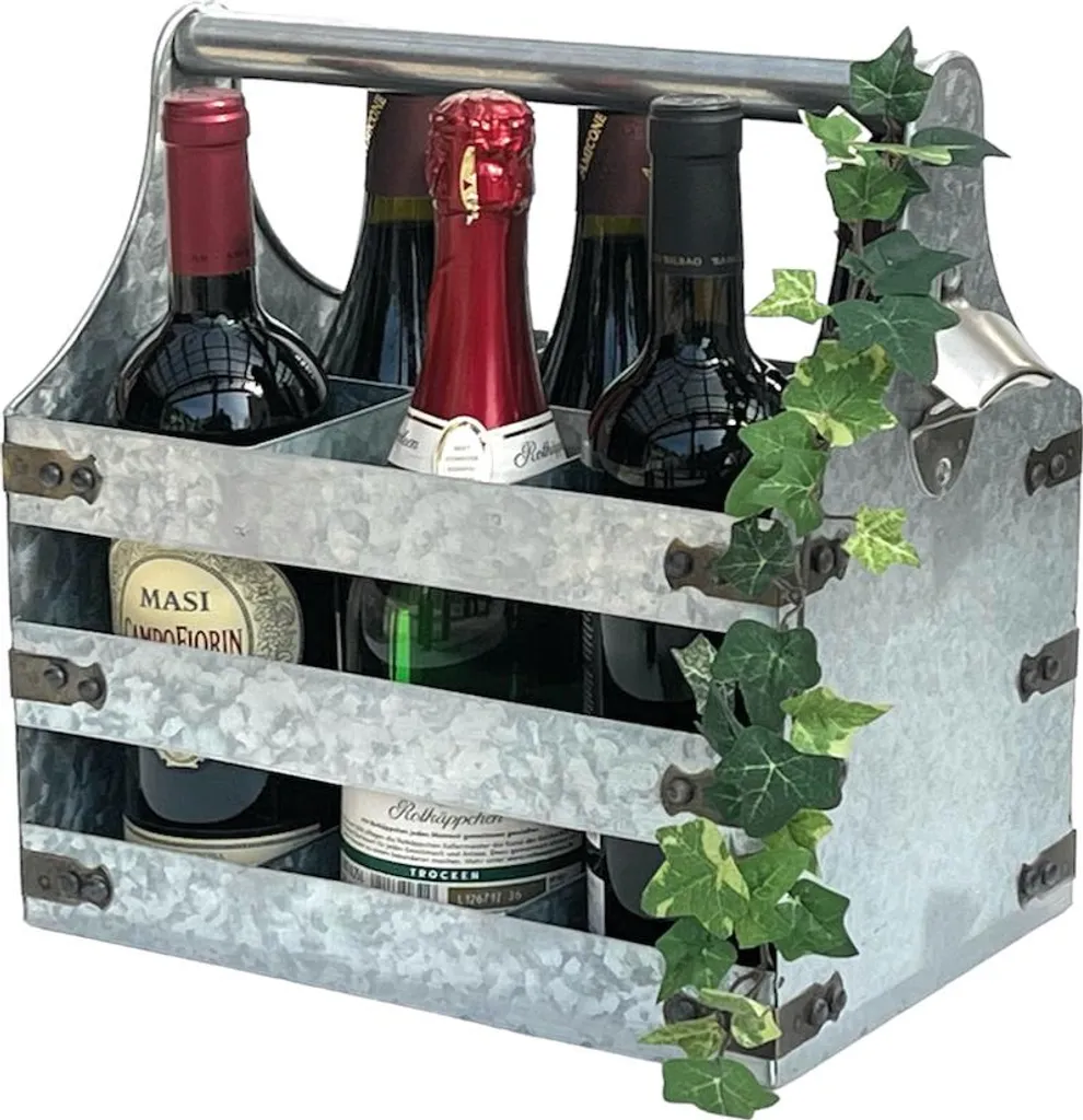 Portabottiglie 6 Posti DanDiBo 96403 con Apribottiglie - Offerta