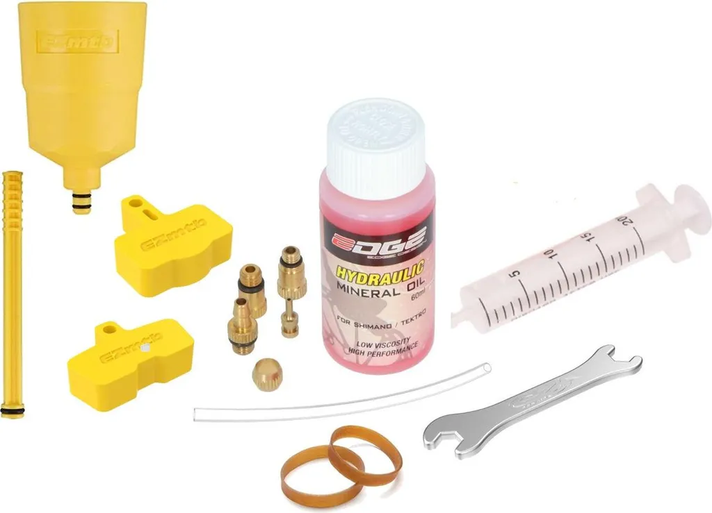 Kit Spurgo Freni a Disco Idraulici Edge per Shimano e Tektro + Olio