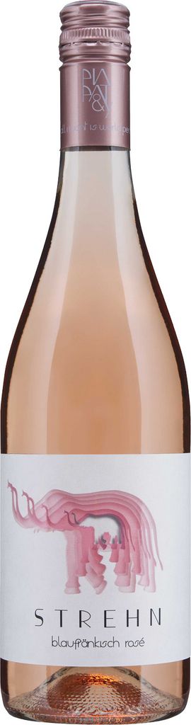 Blaufränkisch Rosé QUW Burgenland Strehn Roséwein trocken Produktbild 