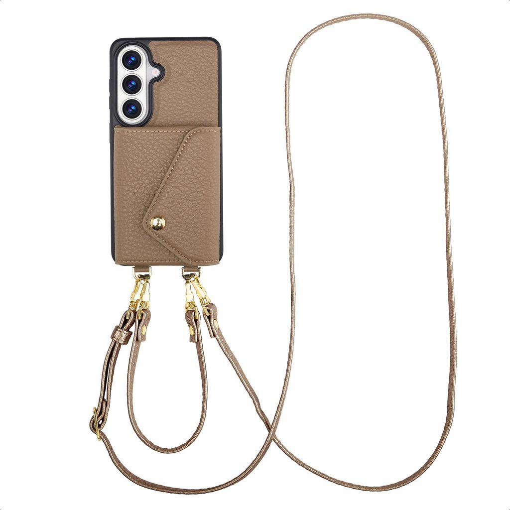 Selencia Sera Telefoonhoes met Koord en Envelop Pashouder Productafbeelding 