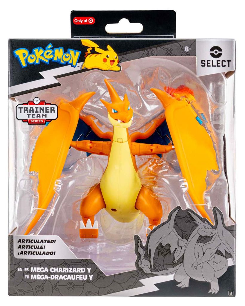 Jazwares Pokémon Select Mega Charizard 15 cm Obrázok produktu 