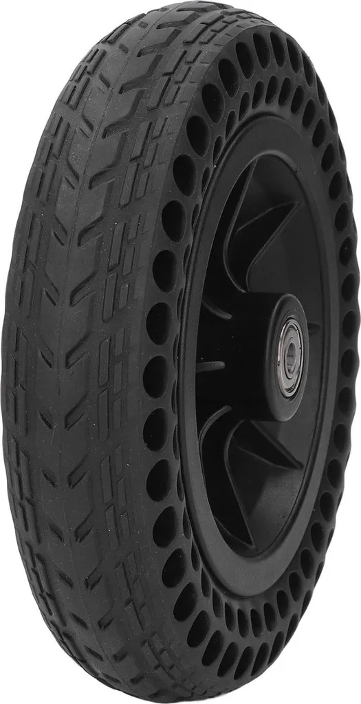 Roue pivotante de rechange 8 pouces silencieuse en gomme souple TPE